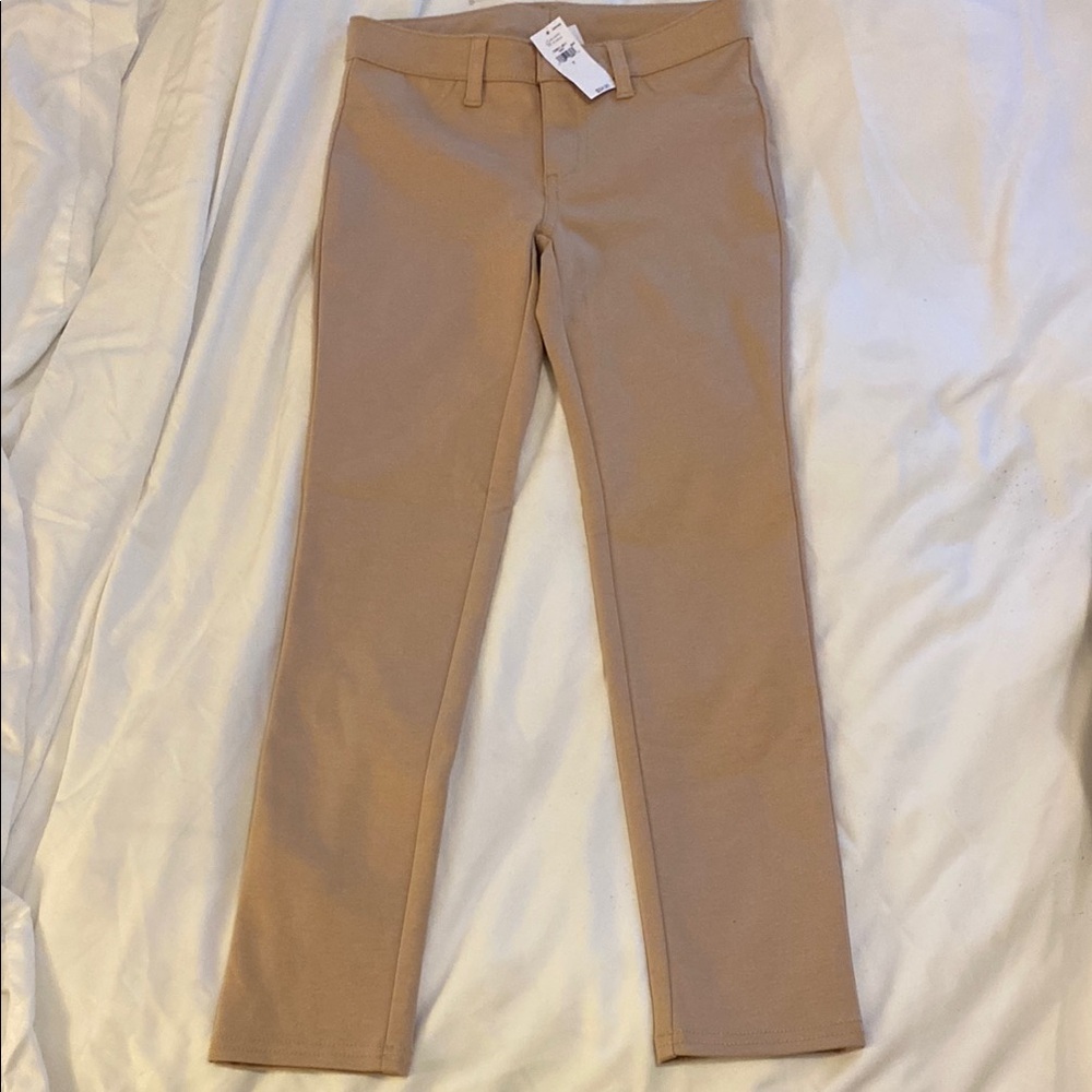 GAP Kids Beige Slim Leg Trousers G7